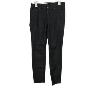 Prana Black Mid Rise Jegging Style Skinny Jeans